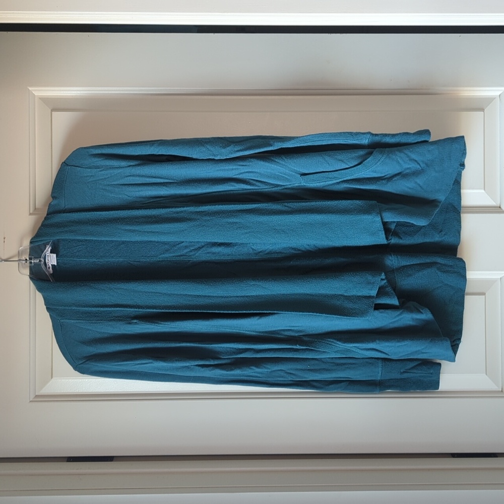 Turquoise Athleta Cardigan